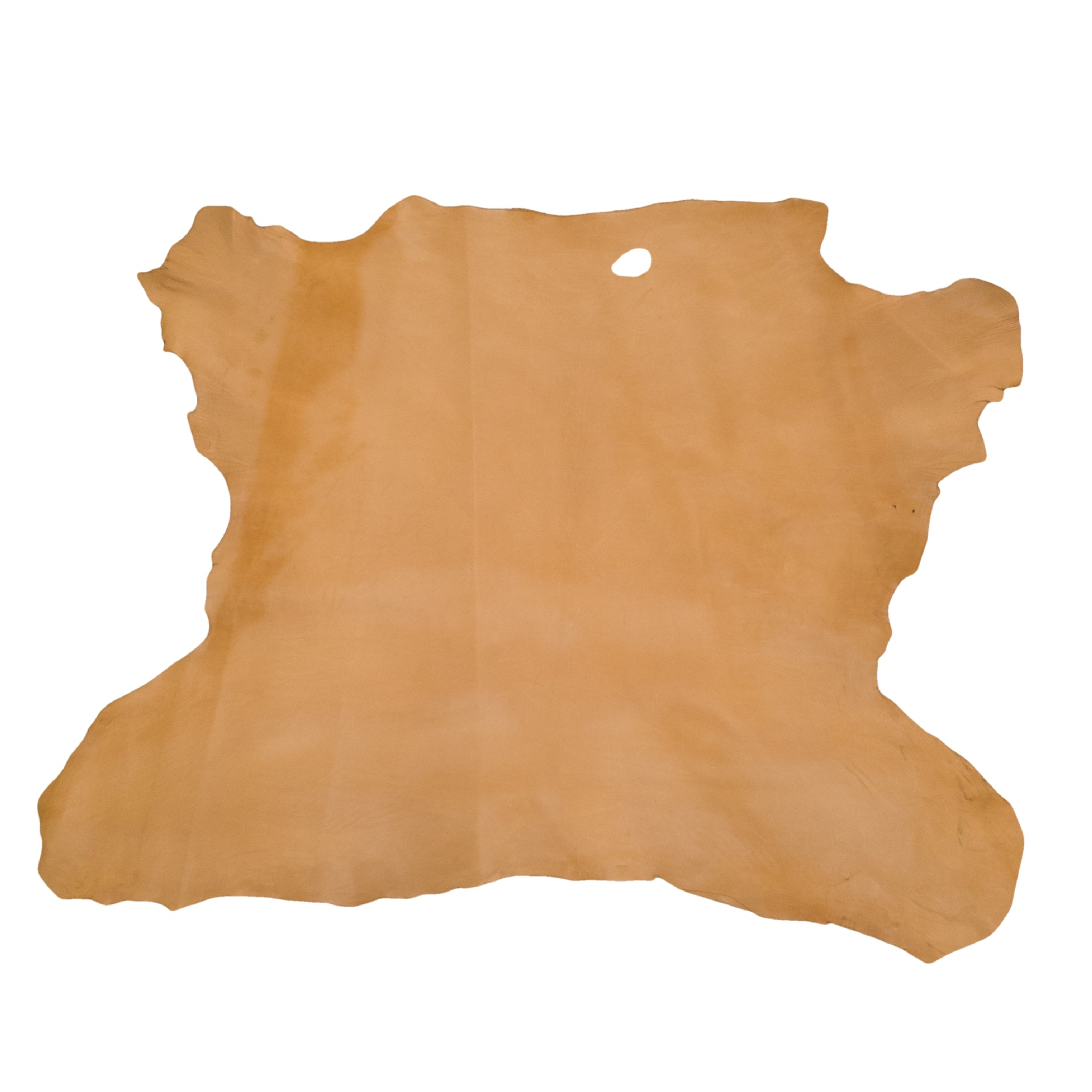 Tan, 3-8 Sq Ft, 1.5-2.5 oz, Soft Milled Single Calf Hides, 3-4 Sq Ft | The Leather Guy