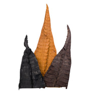 Partial Caiman Tails Various Colors Genuine Hide, | The Leather Guy