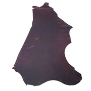 Hillbilly Snozzberry Pull-Up , Sides and Project Pieces, 5-6oz Oil Tan hides, Summits Edge, Side / Low Grade 24-26 Sq Ft | The Leather Guy