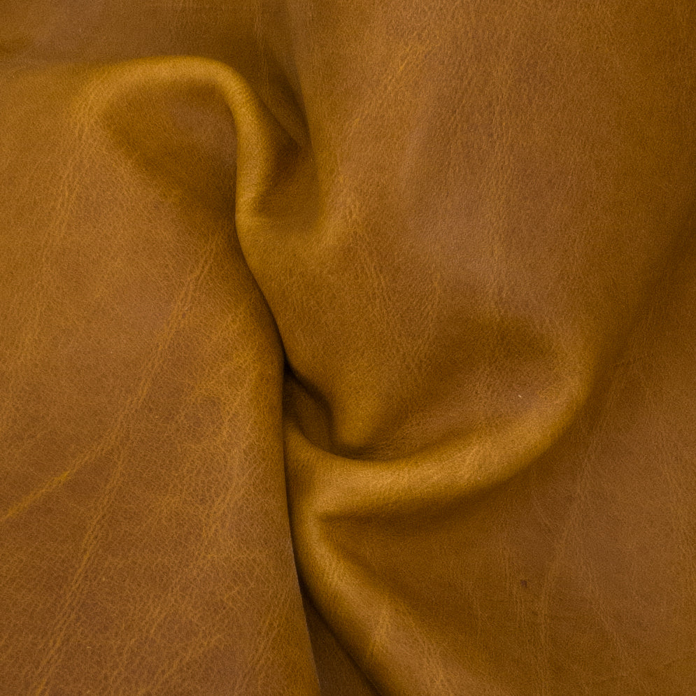 Low Grade Burnt Orange, Non-stock, 4-5oz, Oil Tanned Hides, | The Leather Guy