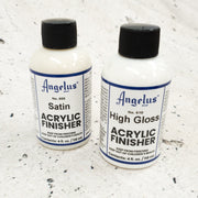 Angelus Brand Acrylic Leather Paint Finisher 4 oz, | The Leather Guy