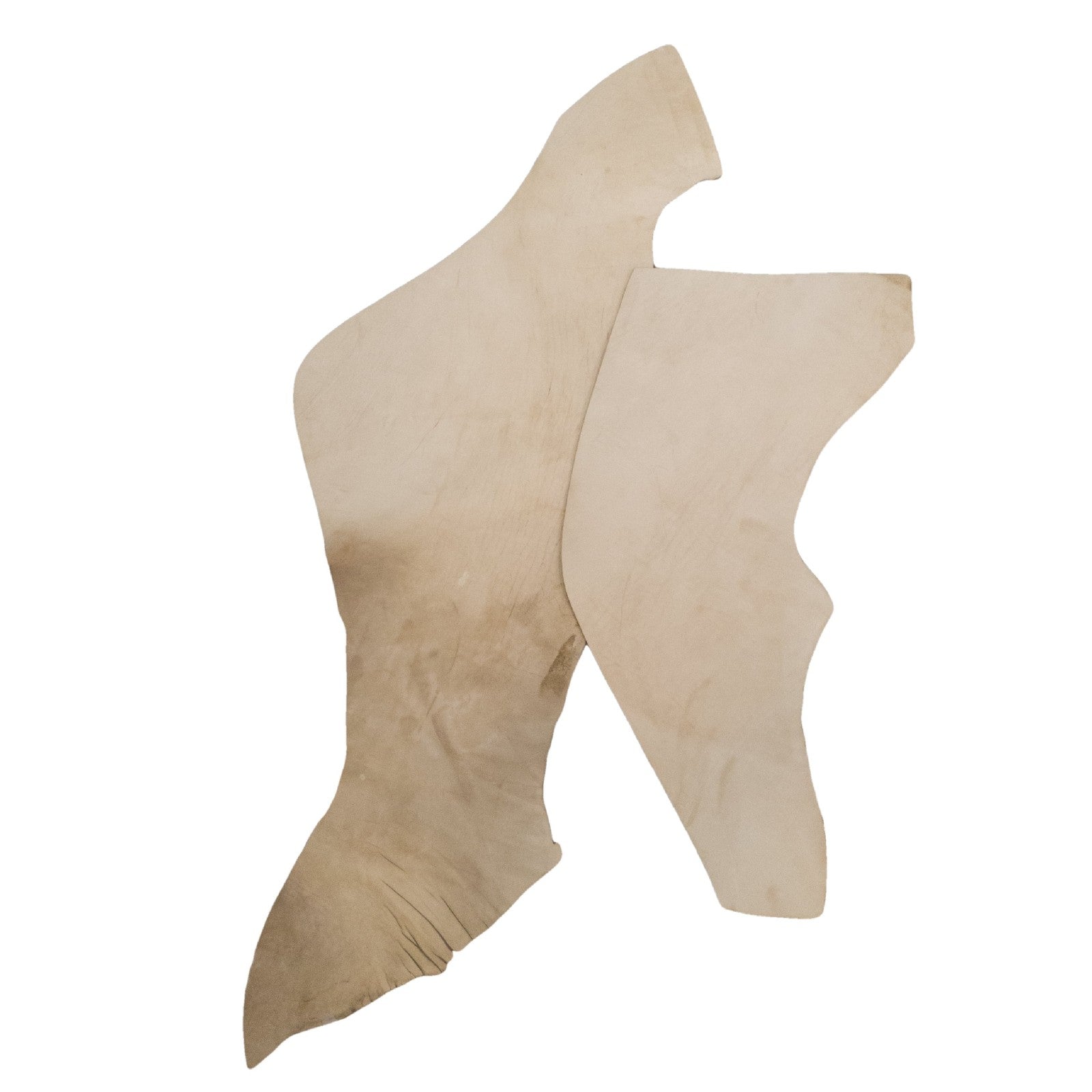Heavy Light Brown Cowhide, 3 hand - 3 Sq Ft, 8-10 oz , Oil Tanned Remnant Bags, 3 lb | The Leather Guy
