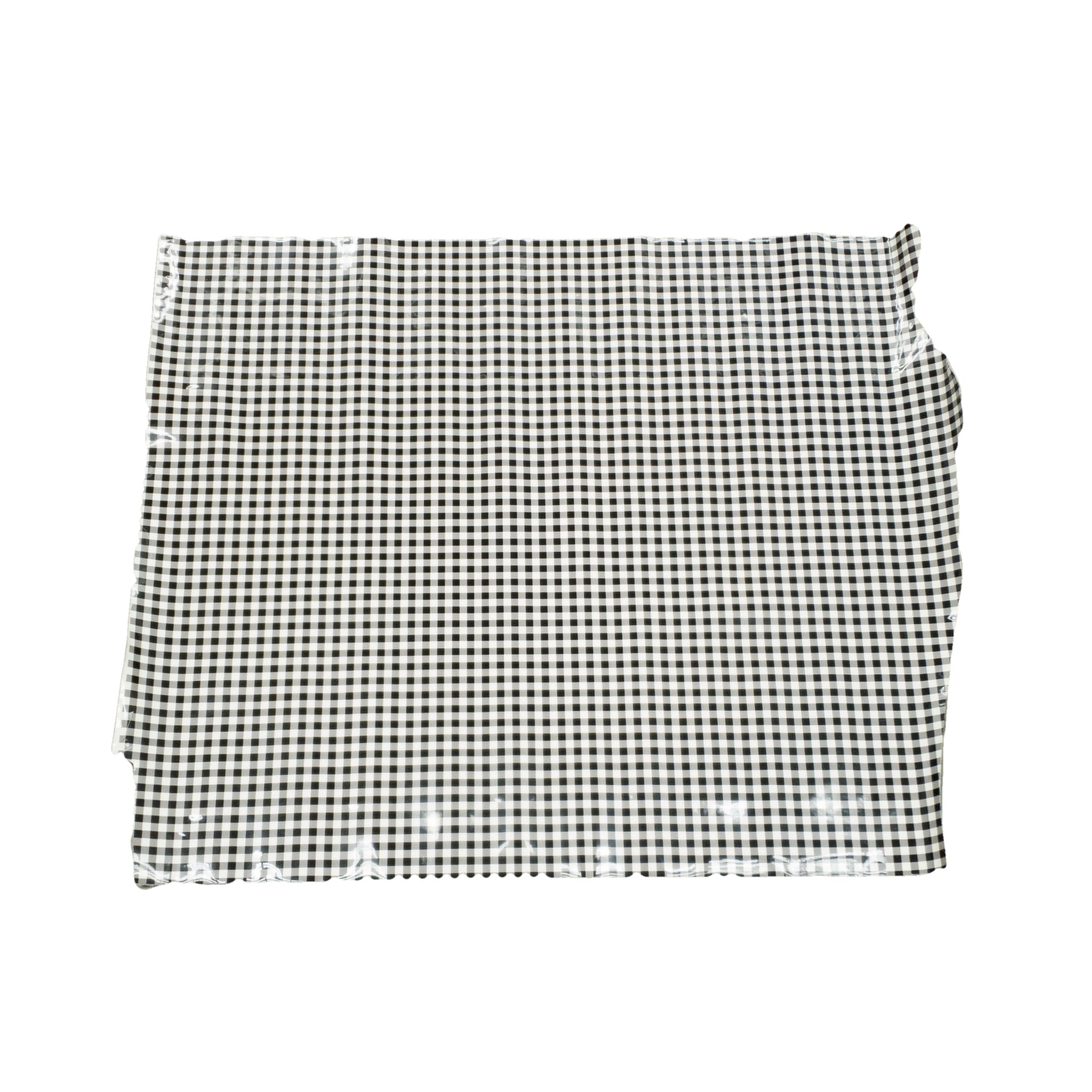 Spade Collection, Patent Cow Handbag Leather, Sides and Project Pieces, Small Black Gingham / Project Piece (Middle) / 6.5-7.5 Sq Ft | The Leather Guy