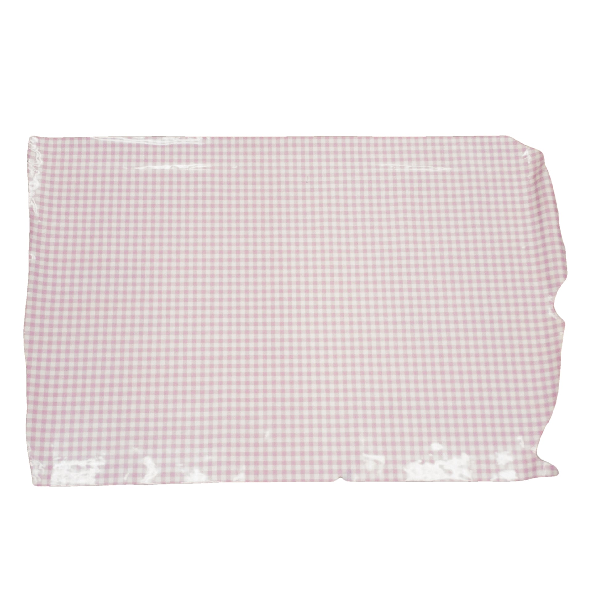 Spade Collection, Patent Cow Handbag Leather, Sides and Project Pieces, Small Pink Gingham / Project Piece (Middle) / 6.5-7.5 Sq Ft | The Leather Guy