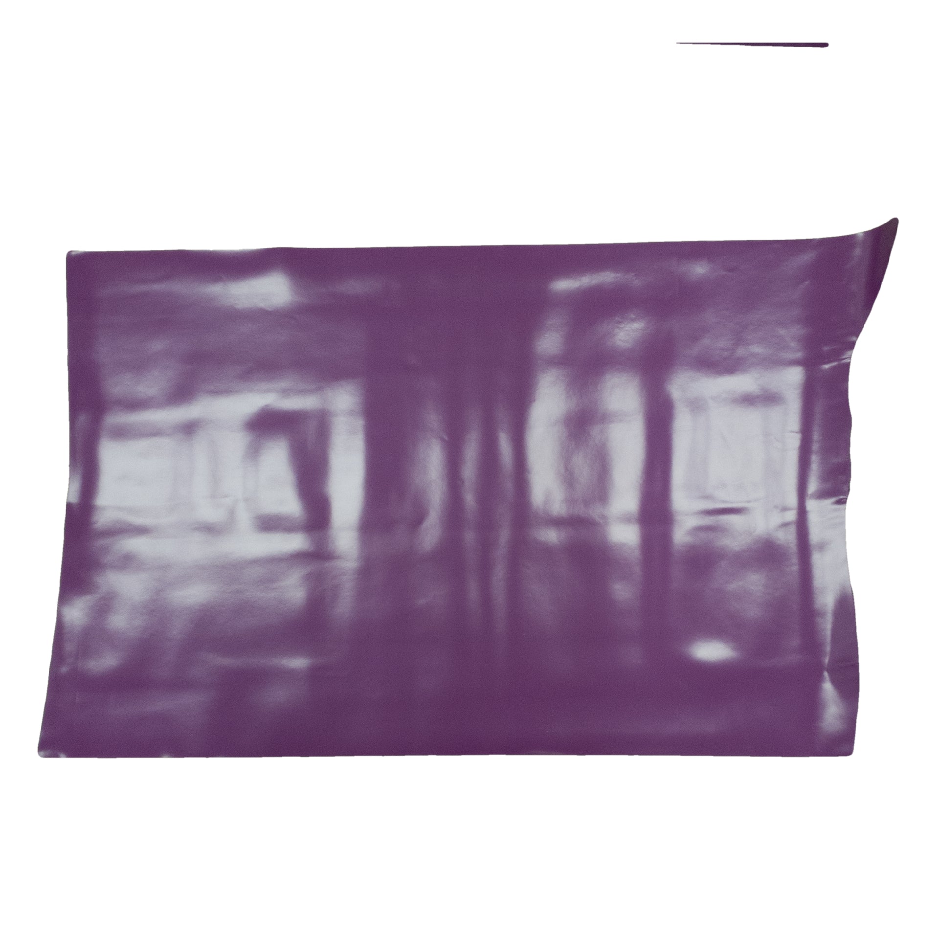 Solid Colors, Semi-Patent Cow Handbag Leather, Sides and Project Pieces, Grape Soda / Project Piece (Middle) / 6.5-7.5 Sq Ft | The Leather Guy