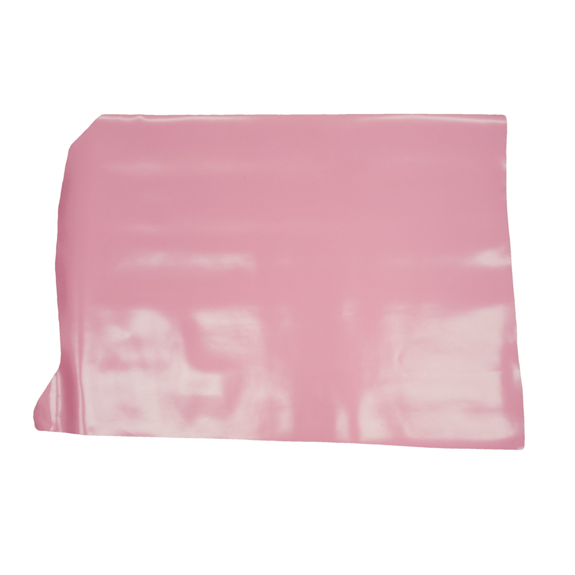Solid Colors, Semi-Patent Cow Handbag Leather, Sides and Project Pieces, Sweet Heart Pink / Project Piece (Middle) / 6.5-7.5 Sq Ft | The Leather Guy