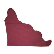 Solid Colors, Semi-Patent Cow Handbag Leather, Sides and Project Pieces, Satin Sweet Raspberry / Project Piece (Top) / 6.5-7.5 Sq Ft | The Leather Guy