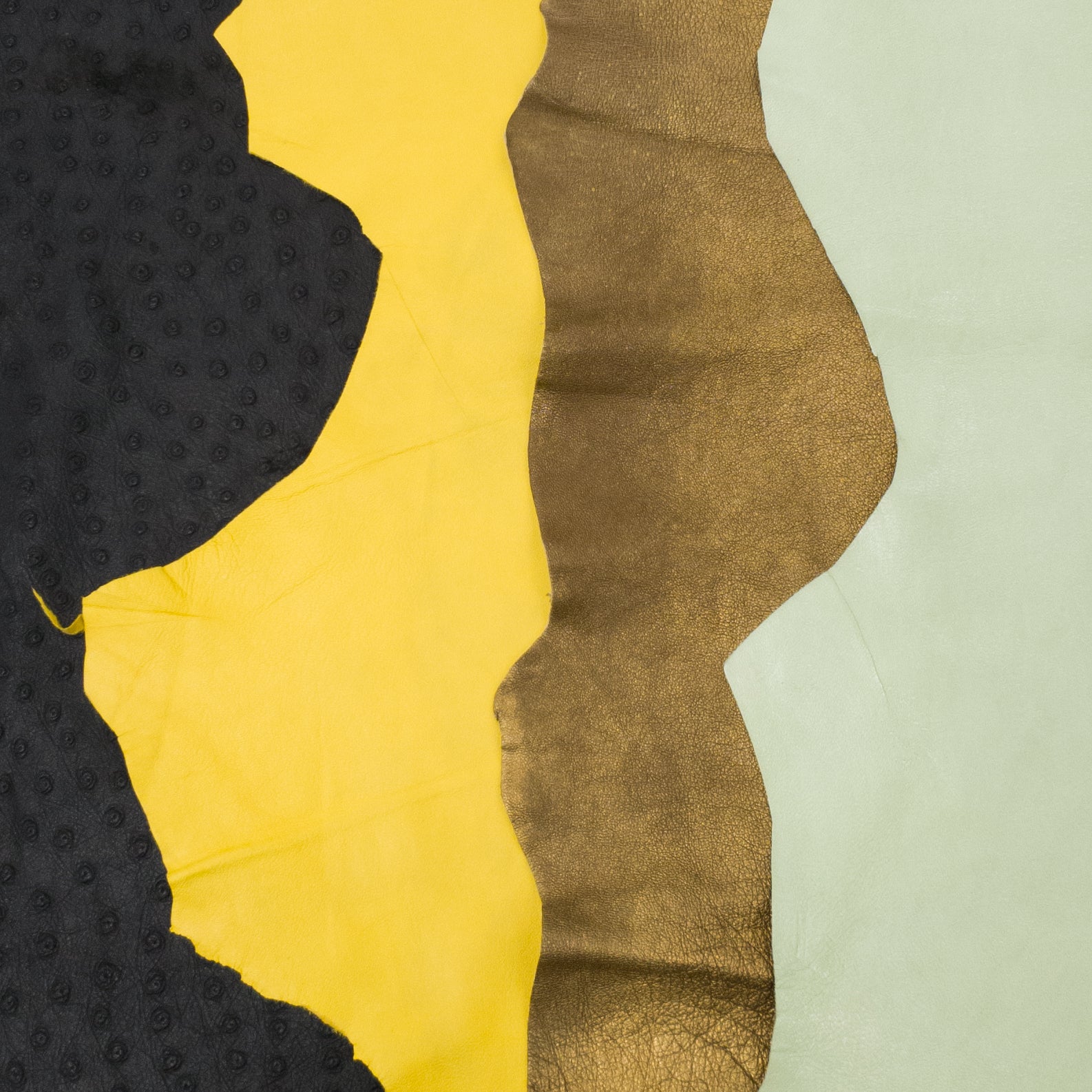 4pc Fashion Lamb Hide Bundle, 1.5-3 oz, 20-40 Sq Ft, 20-29 / 6 | The Leather Guy