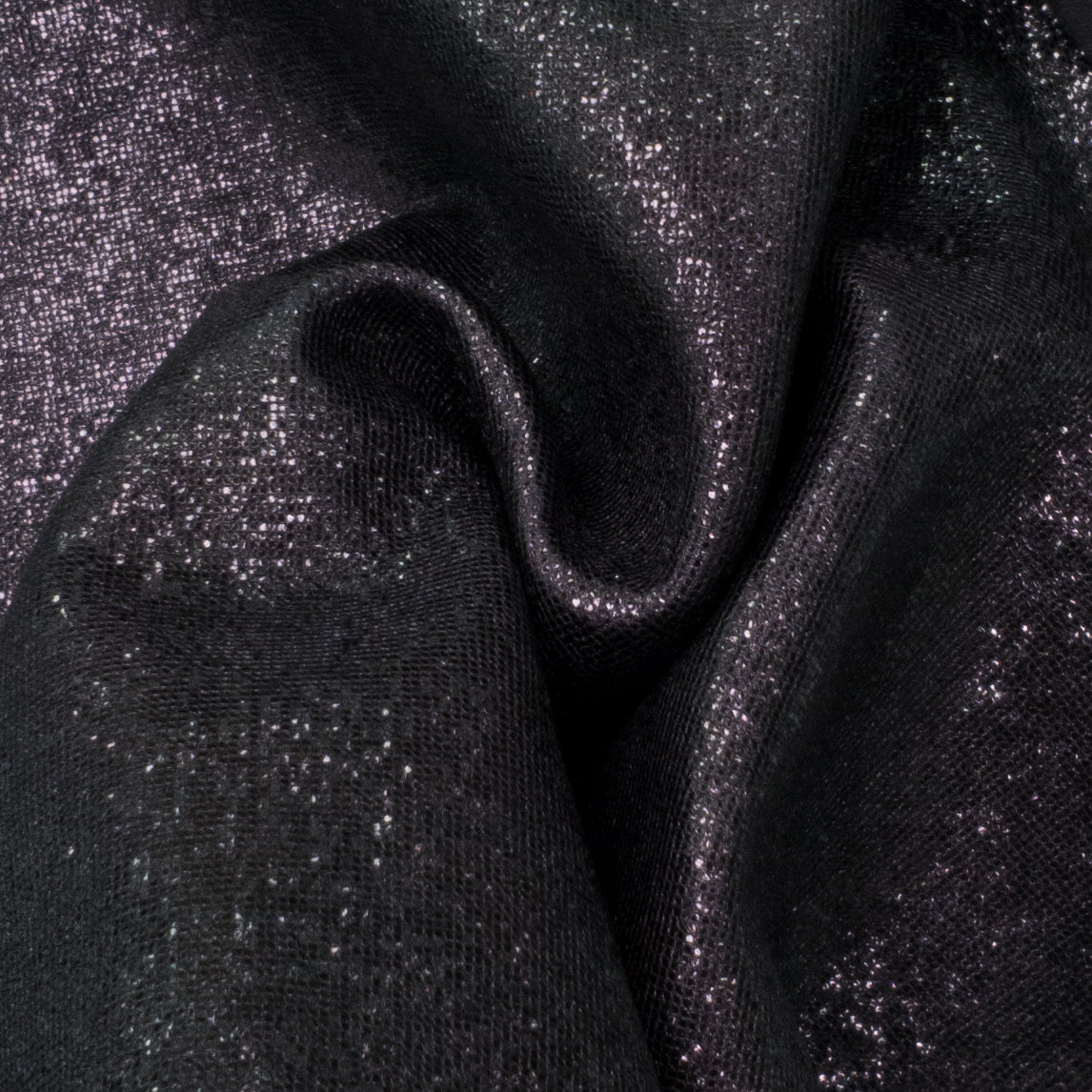 Dreaming of Disco, 3-6 Sq Ft, 1-3 oz, Lamb Hides, Boogie Black / 3-4 / 2-3 oz (.8-1.2 MM) | The Leather Guy