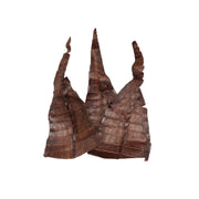 Caiman Project Pieces Various Colors Genuine Hide, Tail / Low Grade Reddish Brown | The Leather Guy