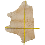 Light Brown, 3-20 Sq Ft Hair-on Cowhide Project Pieces, 8 / 1 | The Leather Guy
