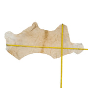 Light Brown, 3-20 Sq Ft Hair-on Cowhide Project Pieces, 8 / 2 | The Leather Guy