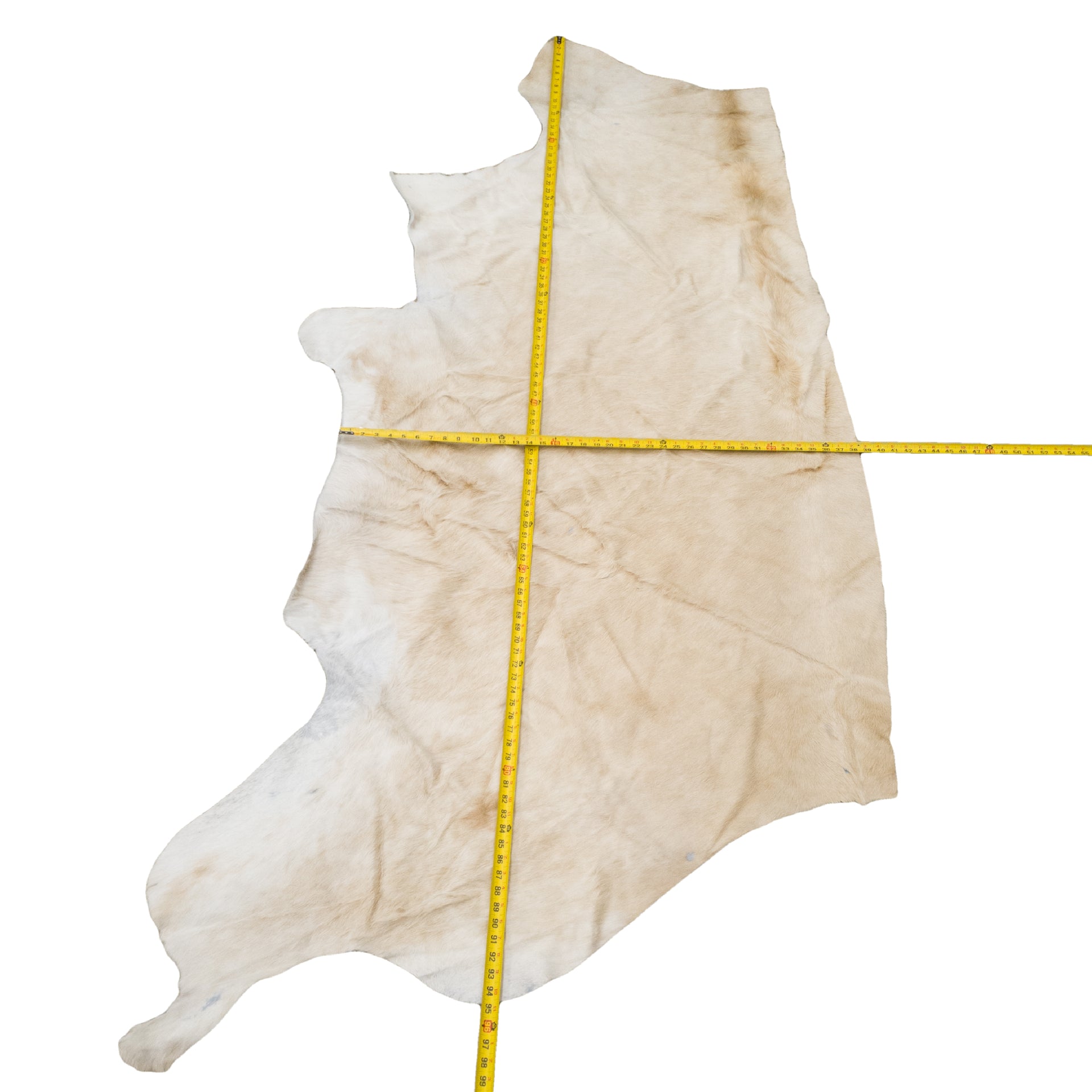 Light Brown, 3-20 Sq Ft Hair-on Cowhide Project Pieces, 23 / 1 | The Leather Guy