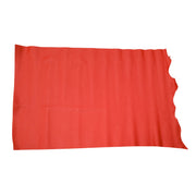 Bright Red Cowhide Leather – Pebble Grain 3–4 oz | Big Apple Red, | The Leather Guy