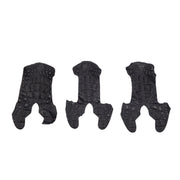 Caiman Project Pieces Various Colors Genuine Hide, Crown / Black | The Leather Guy