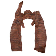 Caiman Project Pieces Various Colors Genuine Hide, Sides / Reddish Brown | The Leather Guy