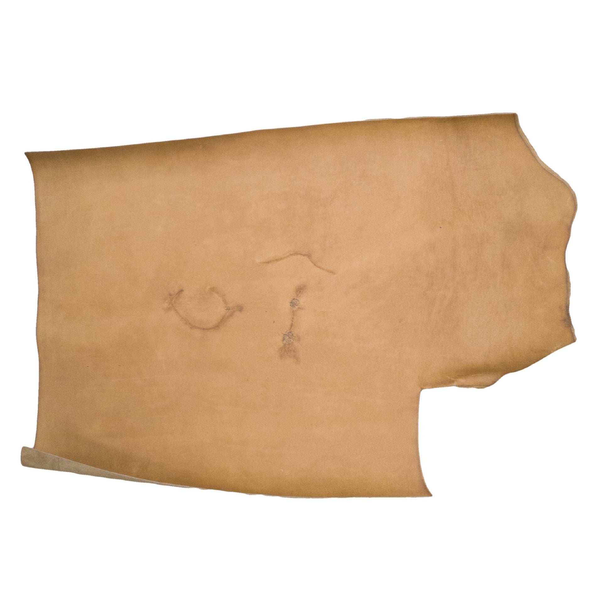 Grunge Branded Project Pieces, 5-6 oz Oil Tan, Limited Stock, 6 Sq Ft - Sand Tan | The Leather Guy