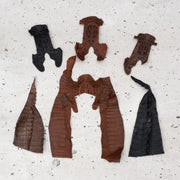 Caiman Project Pieces Various Colors Genuine Hide, | The Leather Guy