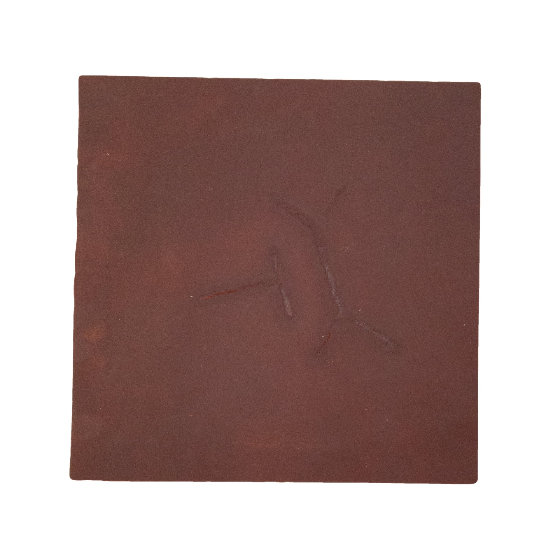 Grunge Branded Pre-cuts, 5-6 oz Oil Tan, Limited Stock Pre-cuts, (12"x12") TY Red - Oil Tan | The Leather Guy