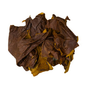 Genuine Ostrich Oil Tan Leather Scrap Remnant Bags- 1.5 - 3 oz, | The Leather Guy
