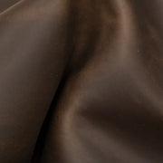 Crazy Cow Pull Up, 5-6 oz, Oil Tan Nonstock Precuts, Dark Roast Diva Brown / 4 x 6 | The Leather Guy