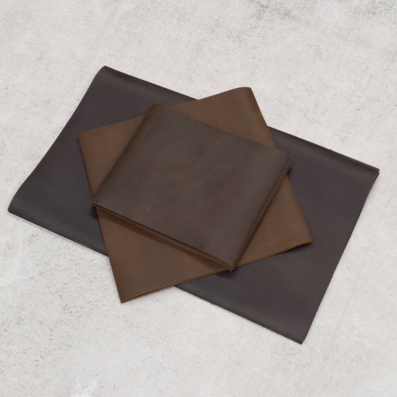 Crazy Cow Pull Up, 5-6 oz, Oil Tan Nonstock Precuts, | The Leather Guy