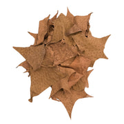 Saddle Brown Matte, 2-5 oz, Center Cut Half Pound Scrap Bag, | The Leather Guy