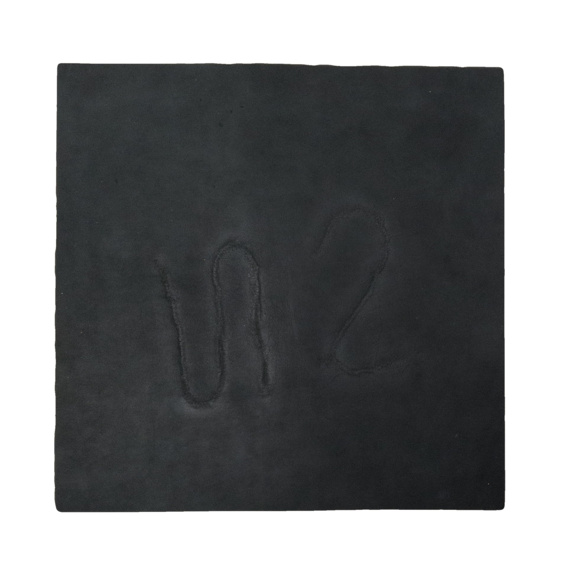 Grunge Branded Pre-cuts, 2-6 oz, Limited Stock Pre-cuts, (12"x12") U2 Black | The Leather Guy
