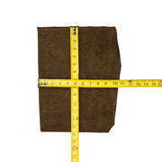 Chocolate Brown, 5-6 oz, 1-5 Sq Ft, Genuine Hippo Hides, 0.9 Sq Ft / Hide 2 | The Leather Guy