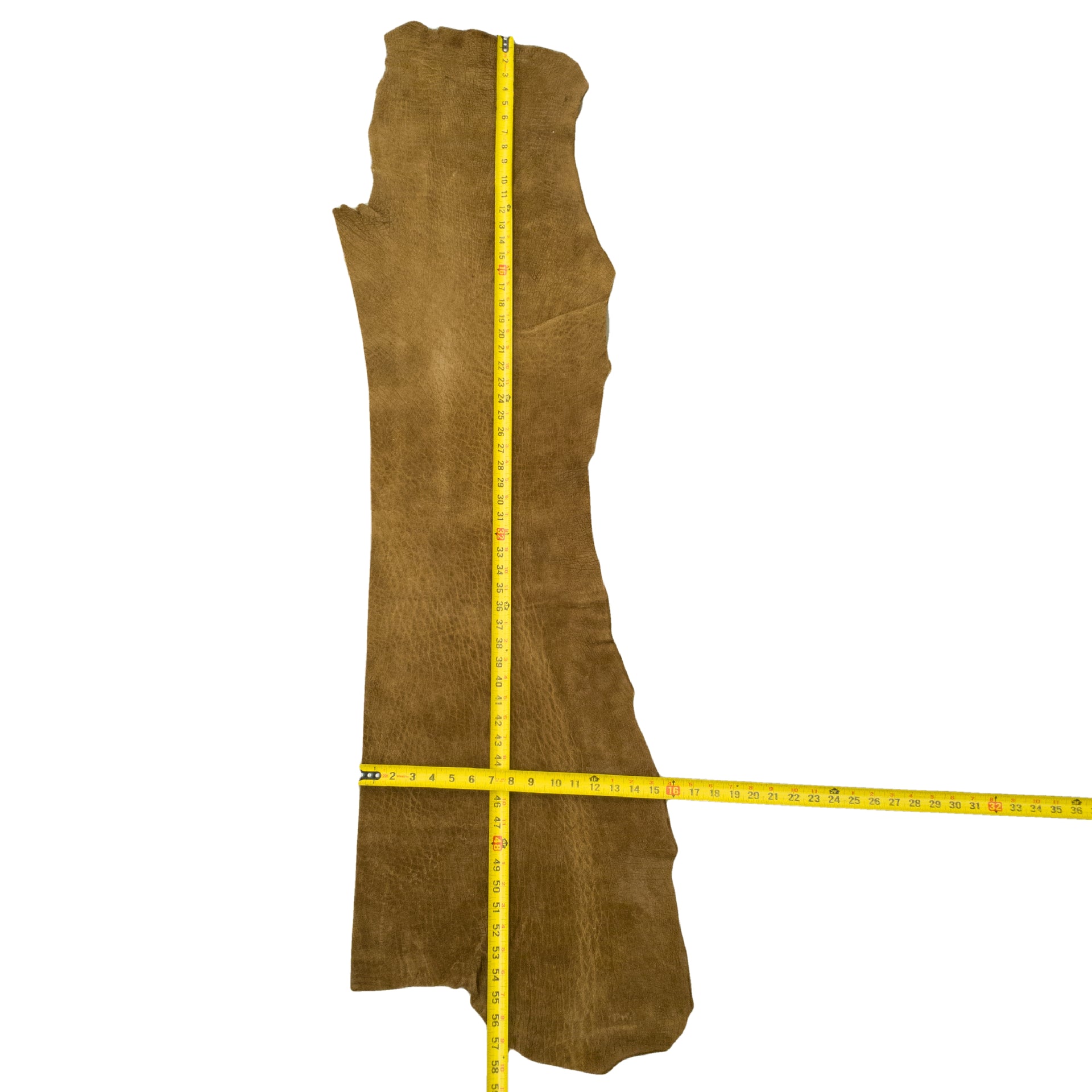 Medium Brown, 5-6 oz, 1-10 Sq Ft, Genuine Hippo Hides, 5 / Hide 1 | The Leather Guy