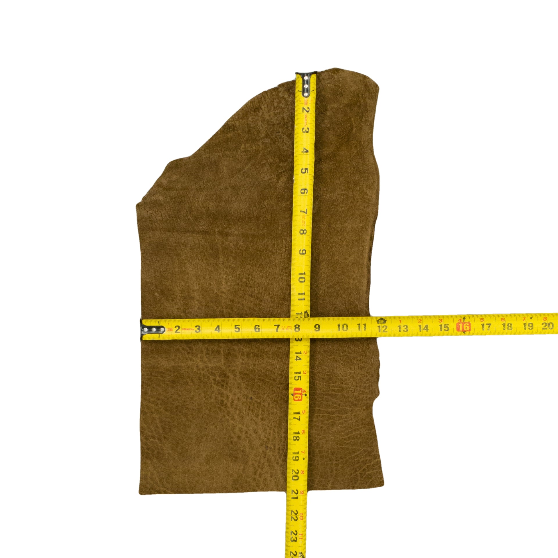 Medium Brown, 5-6 oz, 1-10 Sq Ft, Genuine Hippo Hides, 1.2 / Hide 1 | The Leather Guy