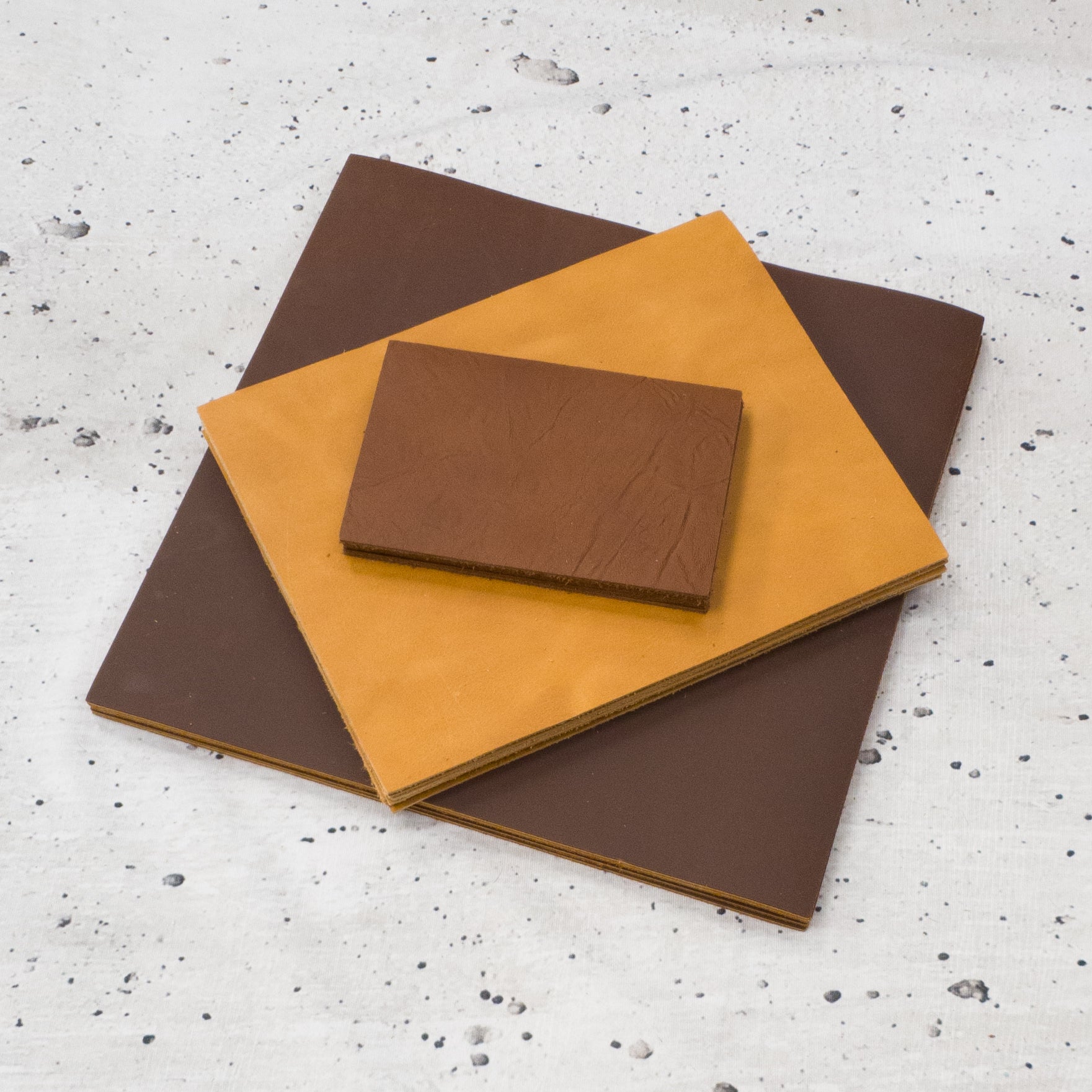 SB Foot Non-stock, Light-Medium Brown Oil Tanned, Pre-cuts - Various Sizes, | The Leather Guy