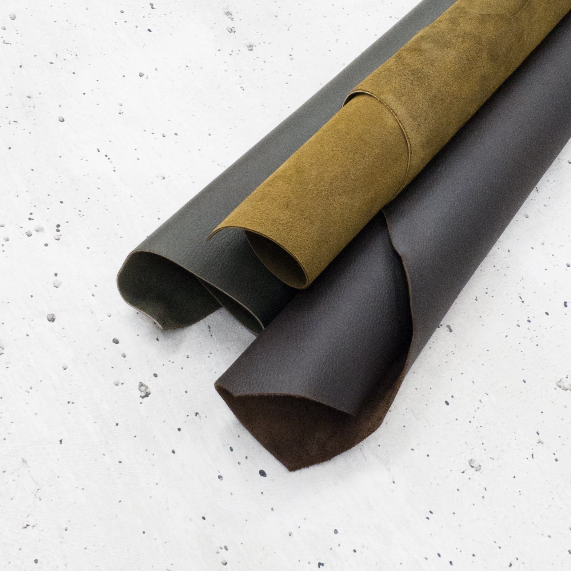 SB Foot, Med-Dark Brown Non-stock, Oil Tanned Sides & Project Pieces - Various Options, | The Leather Guy
