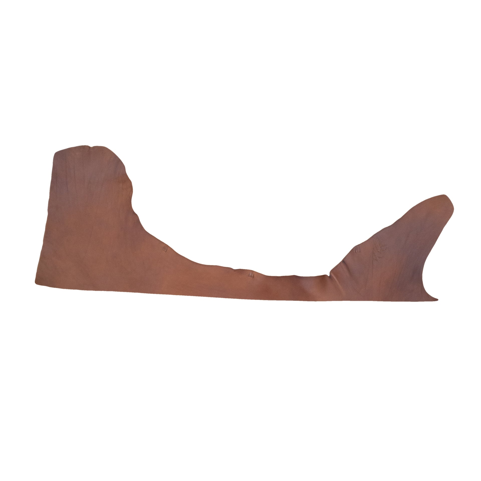 Black and Tobacco, 9-11 oz Bridle Bellies, 2-4 SqFt, Tobacco / Low-Grade / Large | The Leather Guy