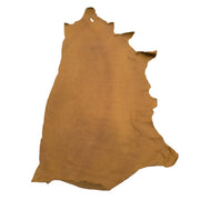 Single - Oil Tan Sides Thin, 2-4 oz, 23 Sq Ft Average, Light Brown | The Leather Guy