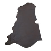 Single - Oil Tan Sides Thin, 2-4 oz, 23 Sq Ft Average, Rustic Dark Brown | The Leather Guy