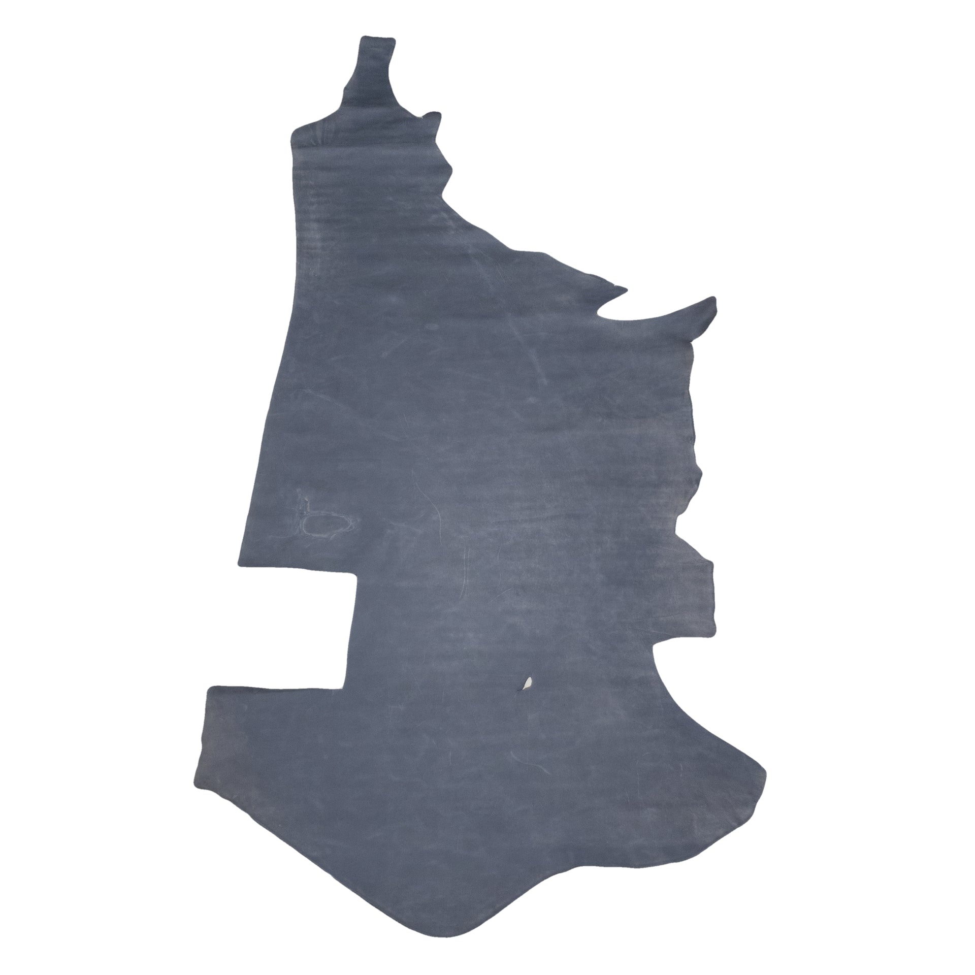 Single - Low Grade Oil Tan Sides Thin, 2-4 oz, 23 Sq Ft Average, Bluish Grey | The Leather Guy