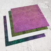 Color Shifting Mermaid Leather Sheets – Pre-Cut Suede for Jewelry, Accessories & Crafts, | The Leather Guy