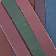 Oil Tanned Low Grade Belt Blanks and Straps 5 Pack Bundle Grade 3, 4-10 oz, Bright colors / 3/4 / Thick | The Leather Guy