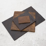 Warm Tones Cowhide Solid Color Grainy Precuts 2-4oz, | The Leather Guy