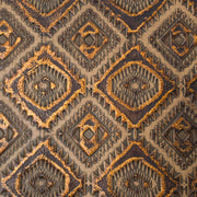 Southwest Aztec Embossed Leather Sheets – Genuine Cowhide for Handbags, Wallets & DIY Crafts, Copper Diamond / 4x6 | The Leather Guy