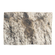 Grunge Branded Pre-cuts, 2-6 oz, Limited Stock Pre-cuts, (4"x6") 8 Hair-on brindle - Chrome Tan | The Leather Guy