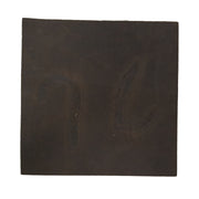 Grunge Branded Pre-cuts, 2-6 oz, Limited Stock Pre-cuts, (12"x12") Cane L Grainy Brown - Oil Tan | The Leather Guy