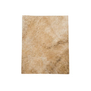 Light Tan Brindle Hair on Cow Hide Pre-cut, 8" x 10" | The Leather Guy