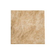 Light Tan Brindle Hair on Cow Hide Pre-cut, 12" x 12" | The Leather Guy