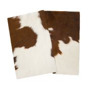 Bi-Color Brown & Off-White Hair on Cow Hide Pre-Cuts – Genuine Cowhide, | The Leather Guy