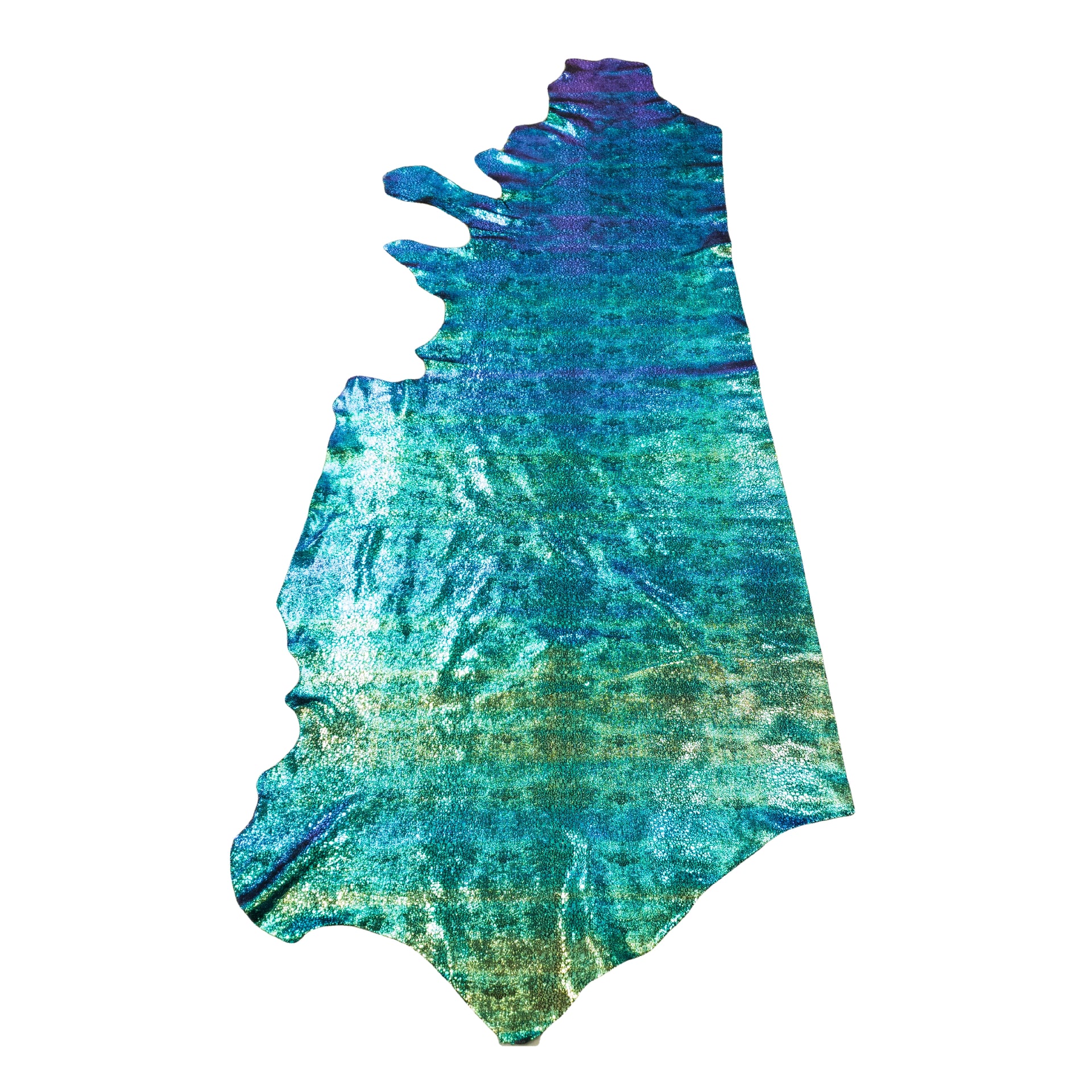 Sea Witch Color Shifting Mermaid 2-3 oz Leather Cow Sides, Side / 15-17 Sq Ft | The Leather Guy