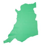 Bright Green Cowhide Leather – Pebble Grain 3–4 oz | Lexington Lush Green, Side / 15 - 17 | The Leather Guy