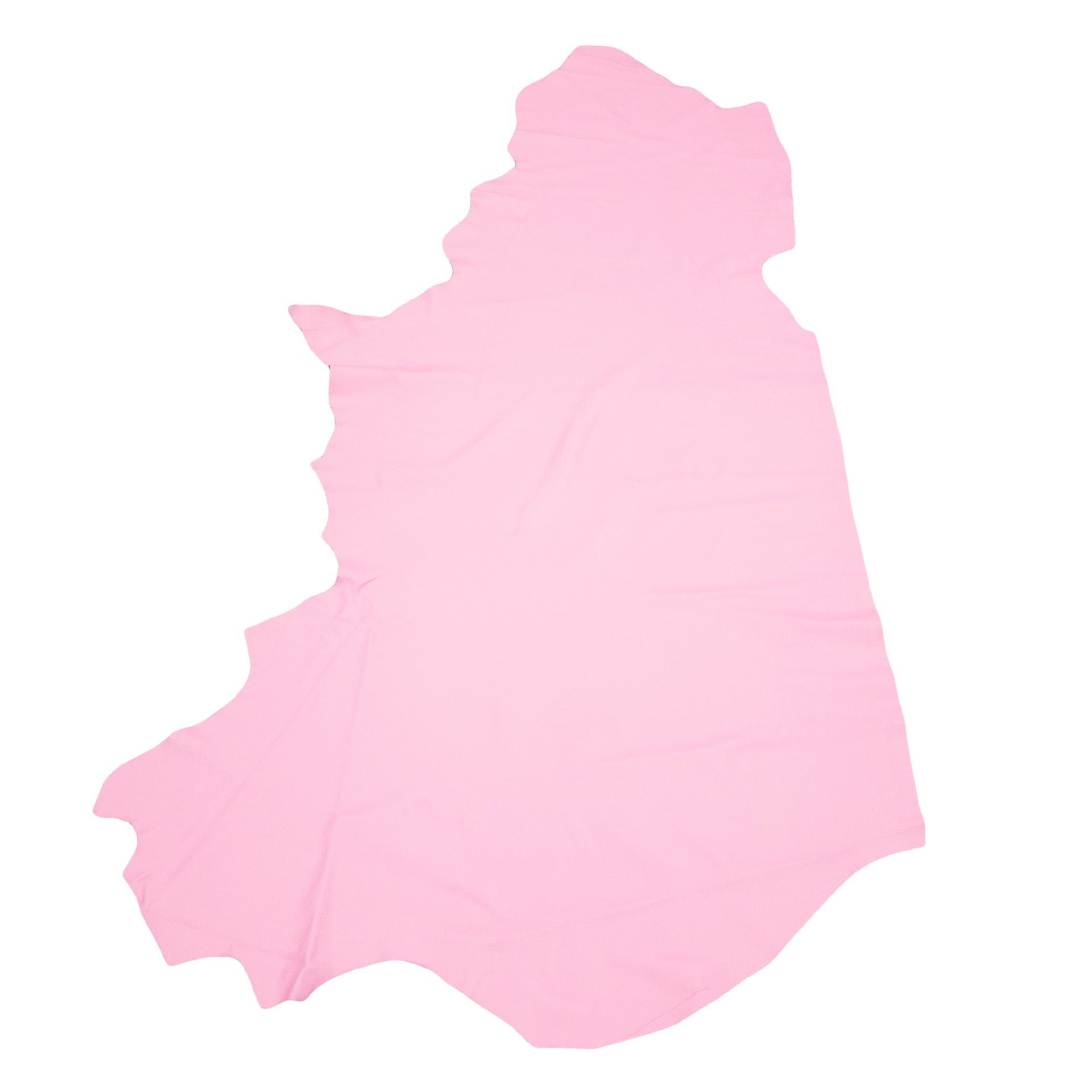 Bright Pink Cowhide Leather – Pebble Grain 3–4 oz | Bubble Gum Alley Pink, Side / 15 - 17 | The Leather Guy
