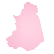 Bright Pink Cowhide Leather – Pebble Grain 3–4 oz | Bubble Gum Alley Pink, Side / 18 - 20 Lowgrade | The Leather Guy